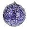Vickerman 12" Purple Glitter Hail Ball. This ornament is made with plastic to reduce breakage.